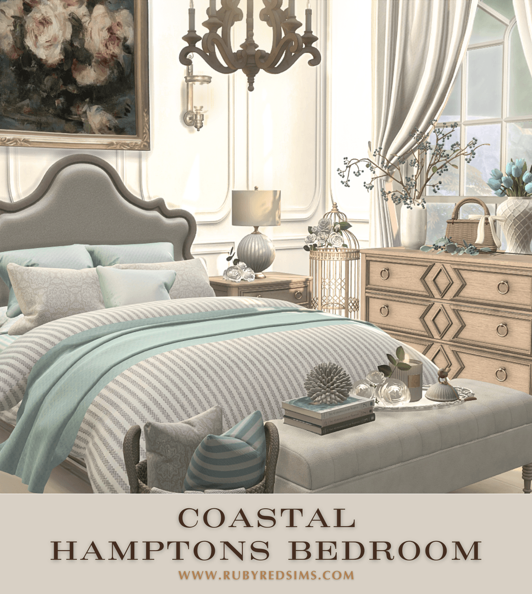 Галерея мода Мебель для спальни Coastal Hamptons Bedroom #1